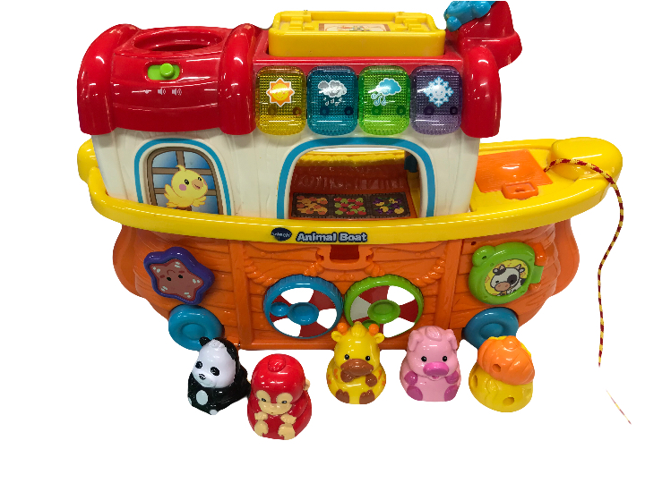 VTECH MUSICAL ANIMAL BOAT