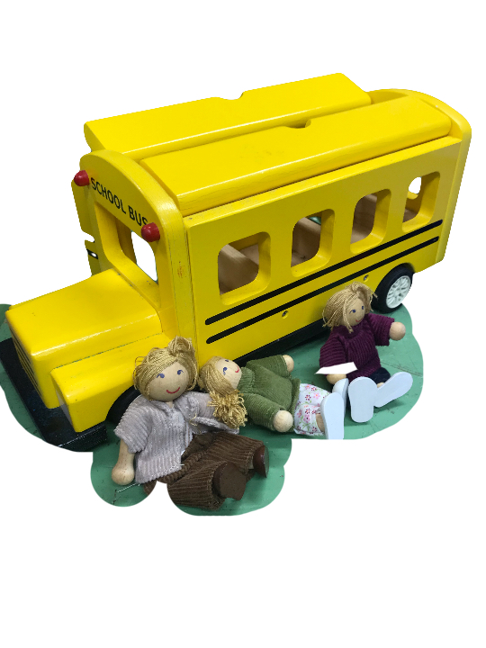 WOODEN SCHOOL BUS