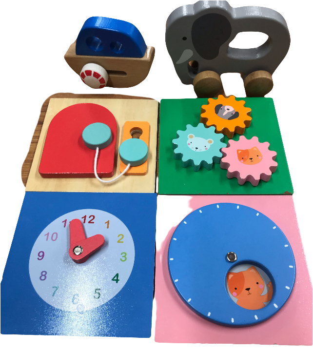 WOODEN TODDLER SET