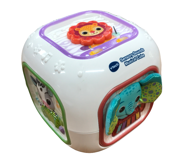 VTECH SENSORY SOUNDS MUSICAL CUBE