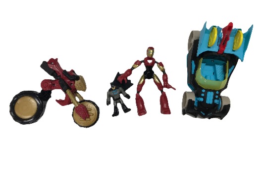 Iron man and vehicle-Batman and Vehicle