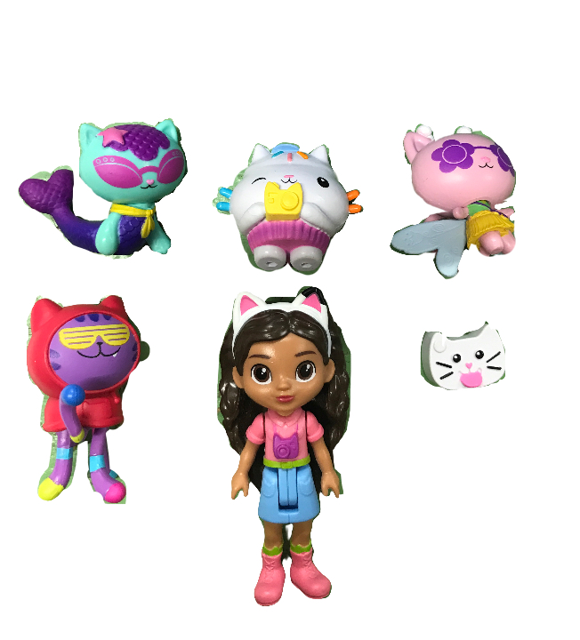 Gabby`s Dollhouse Character Set