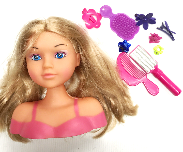 Hair Styling Head Doll