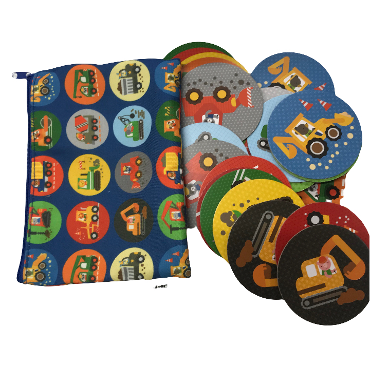 PETIT COLLAGE VEHICLE MEMORY GAME-SNAP