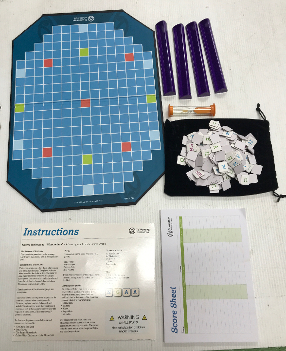 Wherawhera: A board game to make Māori words