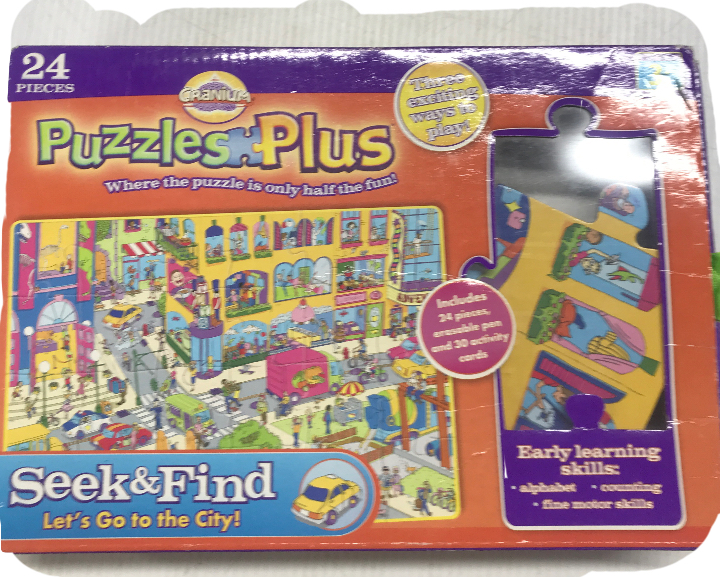 Puzzle Plus Seek & Find City