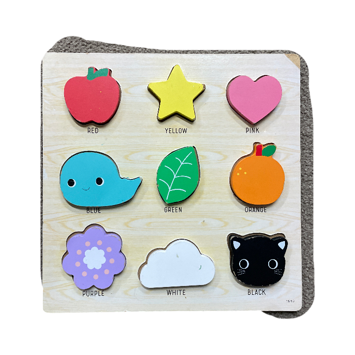 insert Puzzle with various shapes