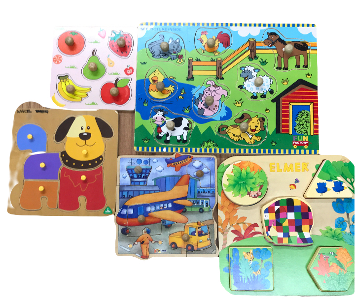 MULTI PACK OF 5 TODDLER PUZZLES