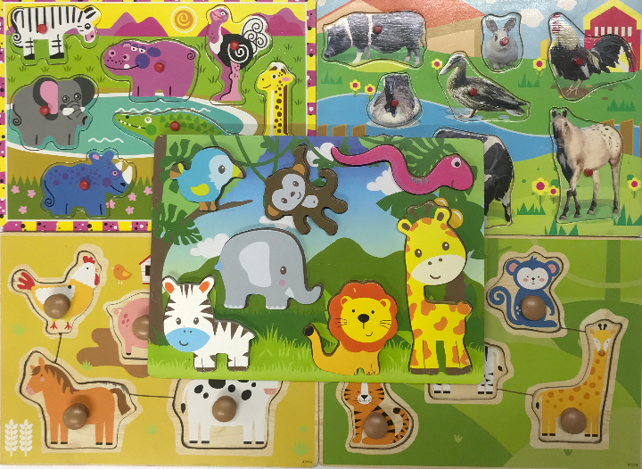 Beginner Animal Puzzle Pack $2