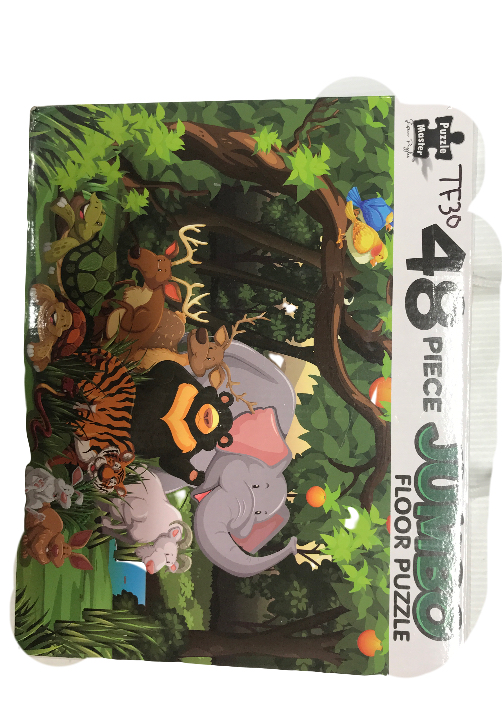 48 piece Jumbo Floor Puzzle -Jungle family